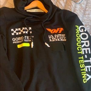 Off white Gore-Tex hoodie